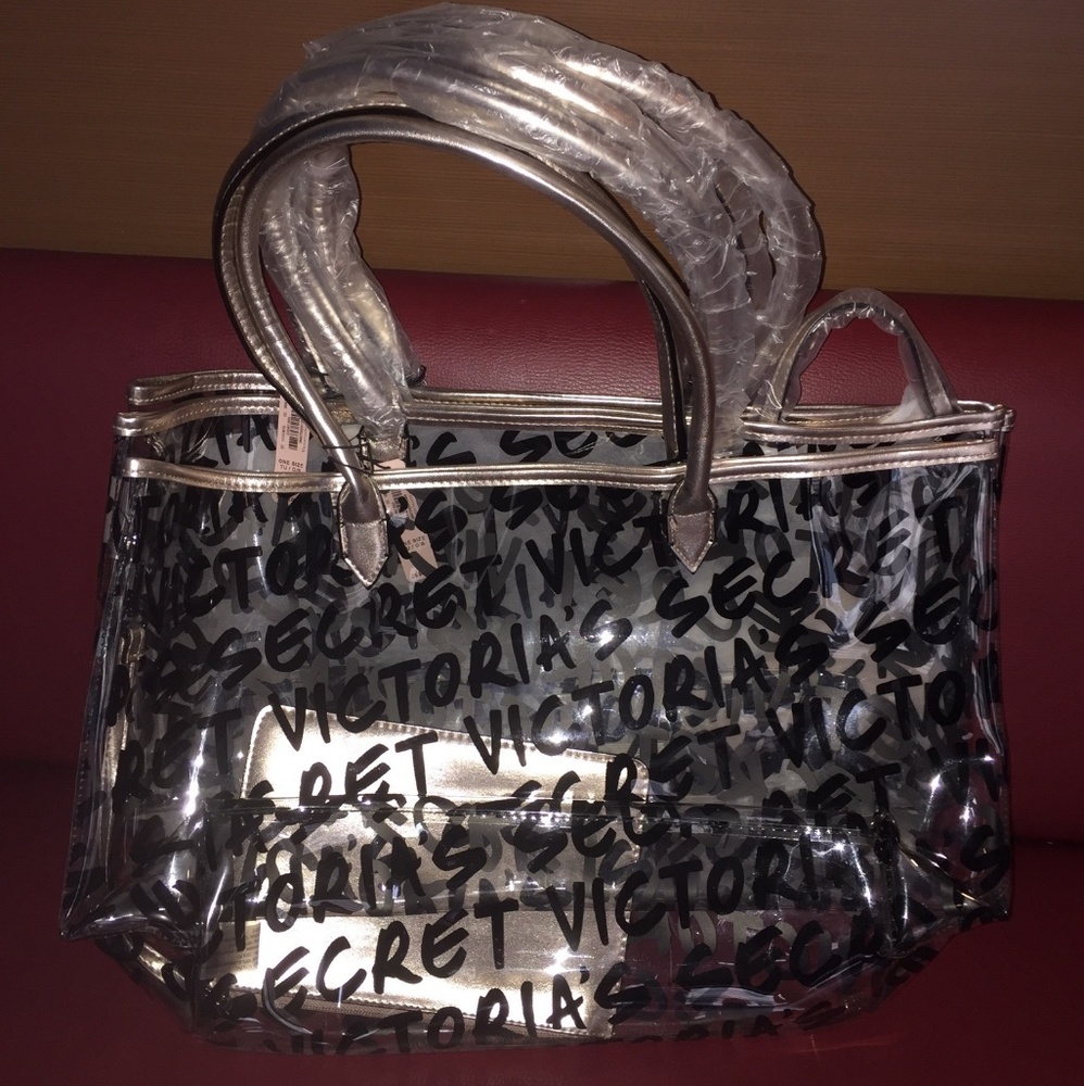 Victoria's Secret Graffiti Tote NWT
